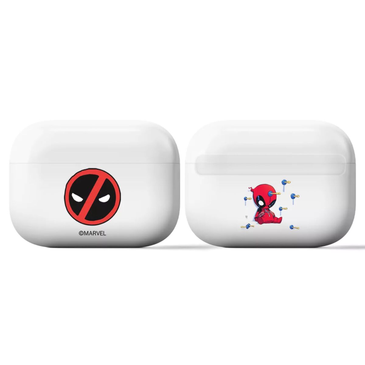 

ERT Group Защитный чехол для AirPods Pro Deadpool 002 Marvel White