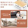 XWQ Cable Wire Concealing Outlet Router Power Cord Storage Wall Power Strip Storage Easy Includes 2 Types of Cable Clips and Cable Ties Box, Box, Box,