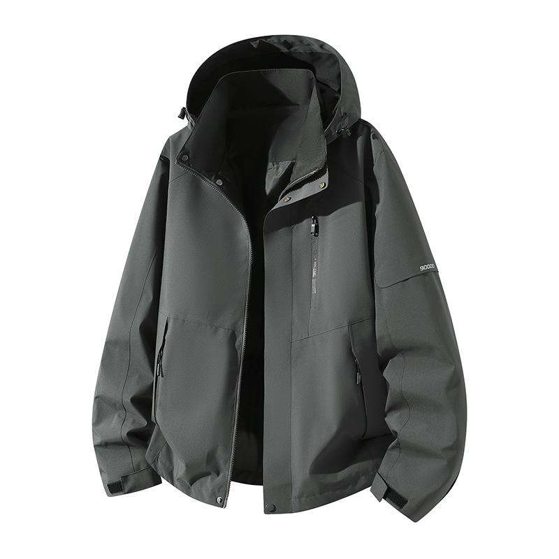 2026 Autumn Men's Windproof Workwear Jacket - Outdoor Sports & Casual Mountaineering Top