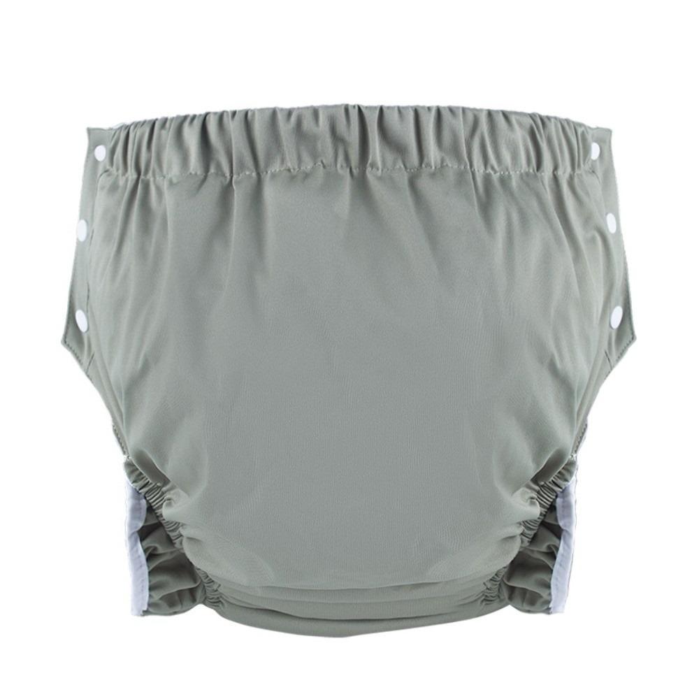 Cotton Adult Diaper Pants Leak-Proof Incontinence Underwear Washable Diaper Elderly Care