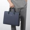 Men's Bag Carrying Business Briefcase Fashion Men's Horizontal One-shoulder Diagonal Leisure Computer Bag Horizontal Backpack