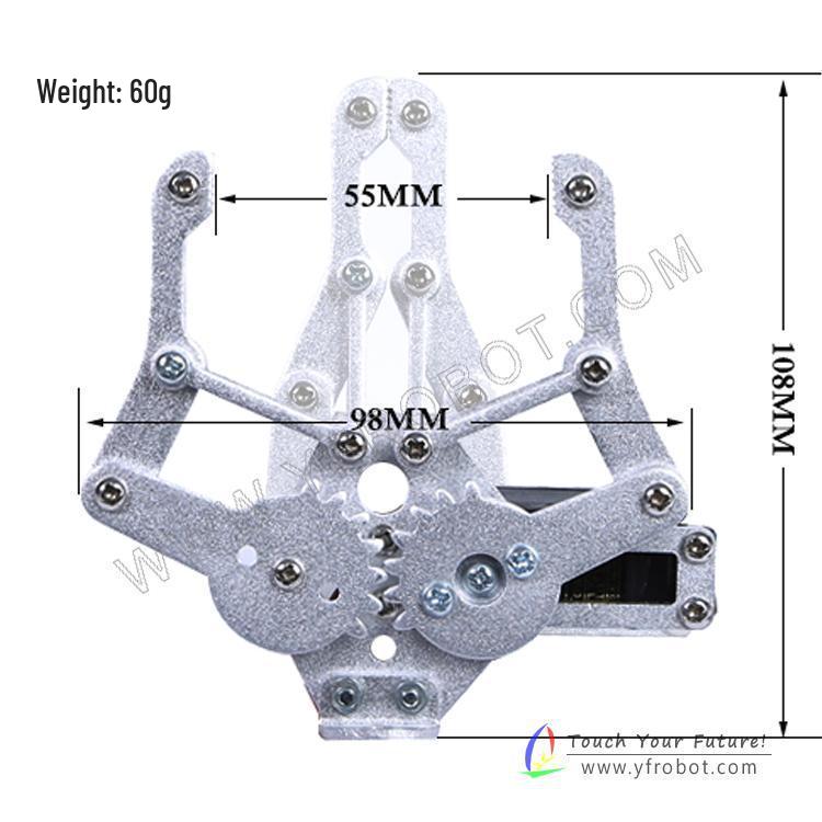6DOF Robotics Teaching Platform with Multi-DOF Robotic Arm and Hand