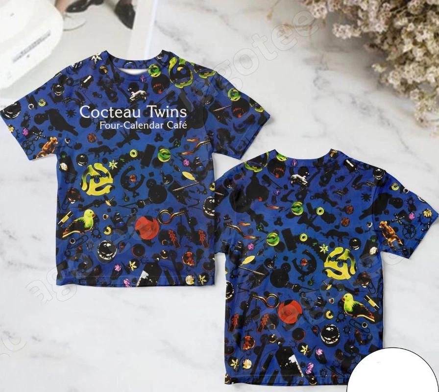 Cocteau Twins Four-calendar Café Album Cover 3D T-shirt TU355 XXXXL