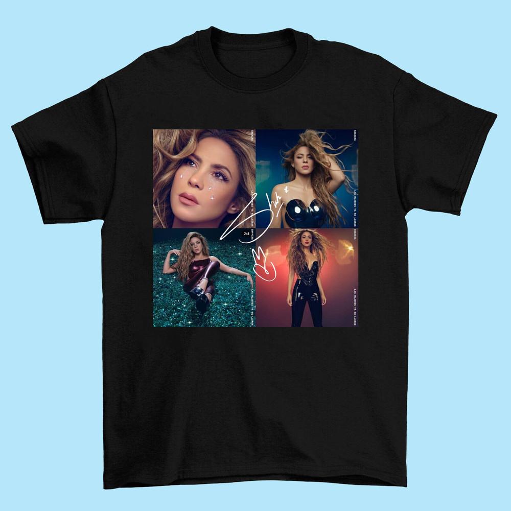 Poster Shakira For Album Las mujeres ya no lloran Unisex T-Shirt S-5XL Unisex T-Shirt