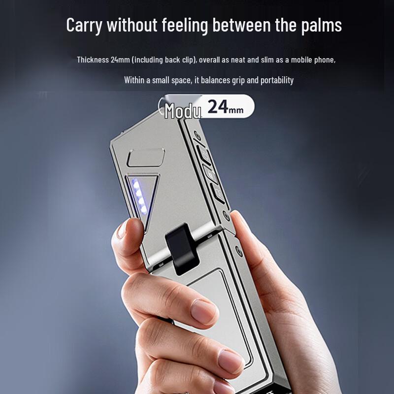 Cavalry EDC Foldable Multifunction Green Laser & UV Flashlight
