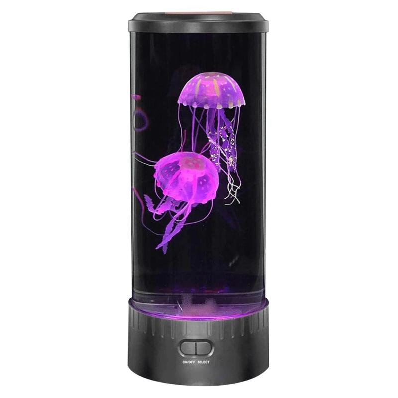 

Hypnotic Aquarium for Medusa Seven Colors LED Ocean Lantern Lamp Bedroom Decoration Desktop Night Lamps | Table Lamps