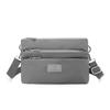 Crossbody bag women's large-capacity multi-layer shoulder bag simple versatile anti-splashing bag