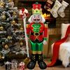 1pcs Large Christmas Standing Balloons Christmas Aluminum Film Balloon Walnut Soldier Balloon for New Year Xmas Party Home Decor