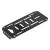 Aluminium Alloy Carbon   Battery Mount Plate for   SCX10  01   D90 1Celsius10 Scale RC Car (Black)