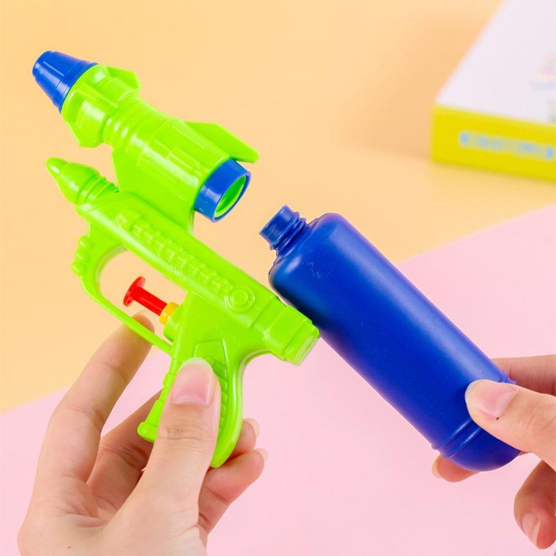 1 Stück Kinder Tragbare Wasserpistolen Spielzeug Sommer Outdoor Strand Pool Garten Kampfspiel Manuelle Wasserpistole für Kinder Baby Jungen Mädchen Geschenke