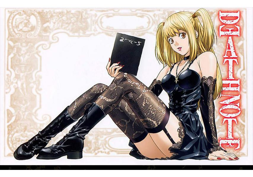Death Note Misa Amane Cosplay Costume with Cross Necklace