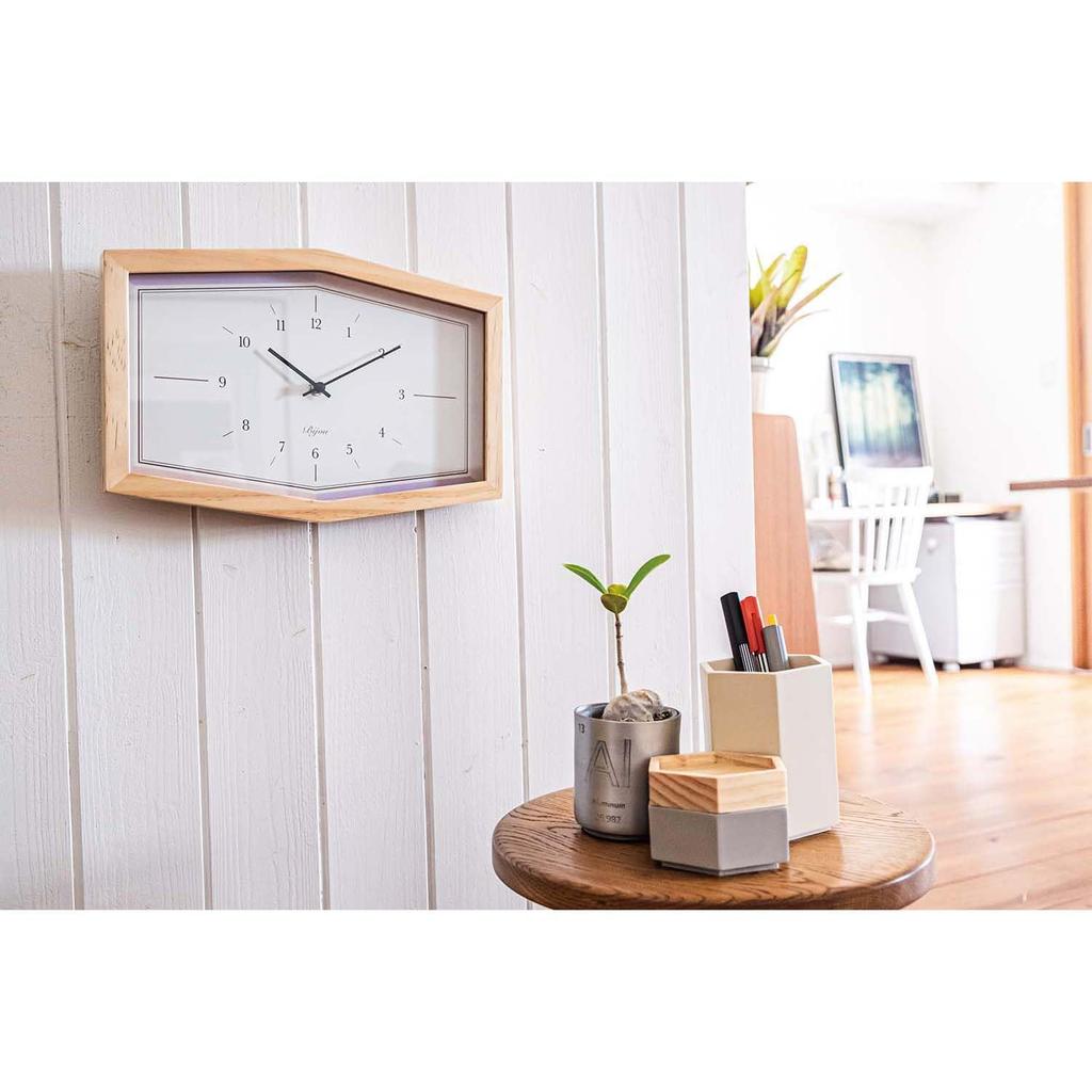 El Commune Bijou Wall Clock Amethyst WCL-018