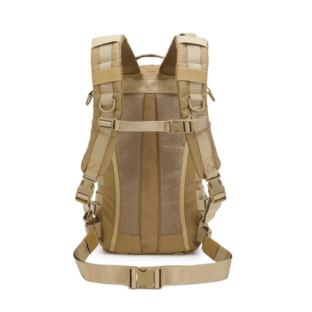 Tactical for and other Military and with Laptop Perfect for and Outdoor Perfect for and Emergency Brown W&C Backpack, 40L, Hiking, Camping, Airsoft,