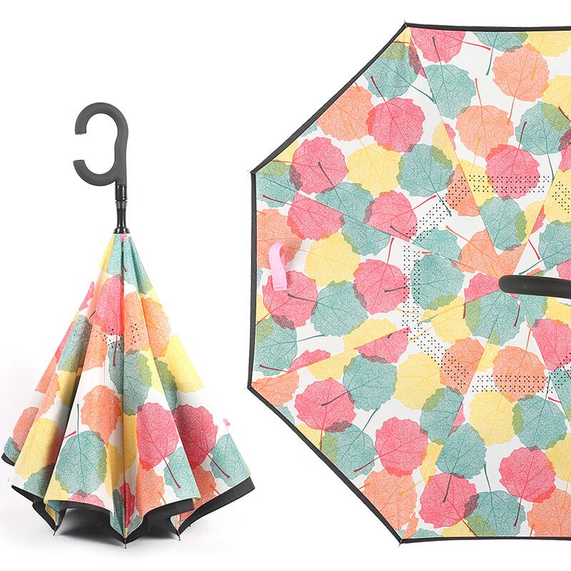 Automatic Double-Layer Hands-Free Reverse Car Umbrella