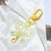Summer Dopamine Transparent Bow Acrylic Keychains for Girls' Bags - DIY Charms & Accessories Gifts
