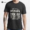 Papa Can Fix It Dad Quote Fathers Day 2021 TShirt Tee Shirt PinkShirt Custom Aldult Teen Unisex Digital Printing Tee Shirts