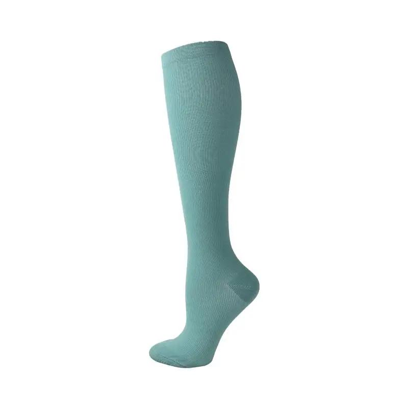 1 Paar Herren Damen Unisex Kompression Bonbonfarbe Strumpf Schmerzlinderung Durchblutung Socken Anti-Müdigkeit Bequeme Socken