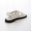 [Evol] [Cushioned/Soft] Cross Design Flat Sandals