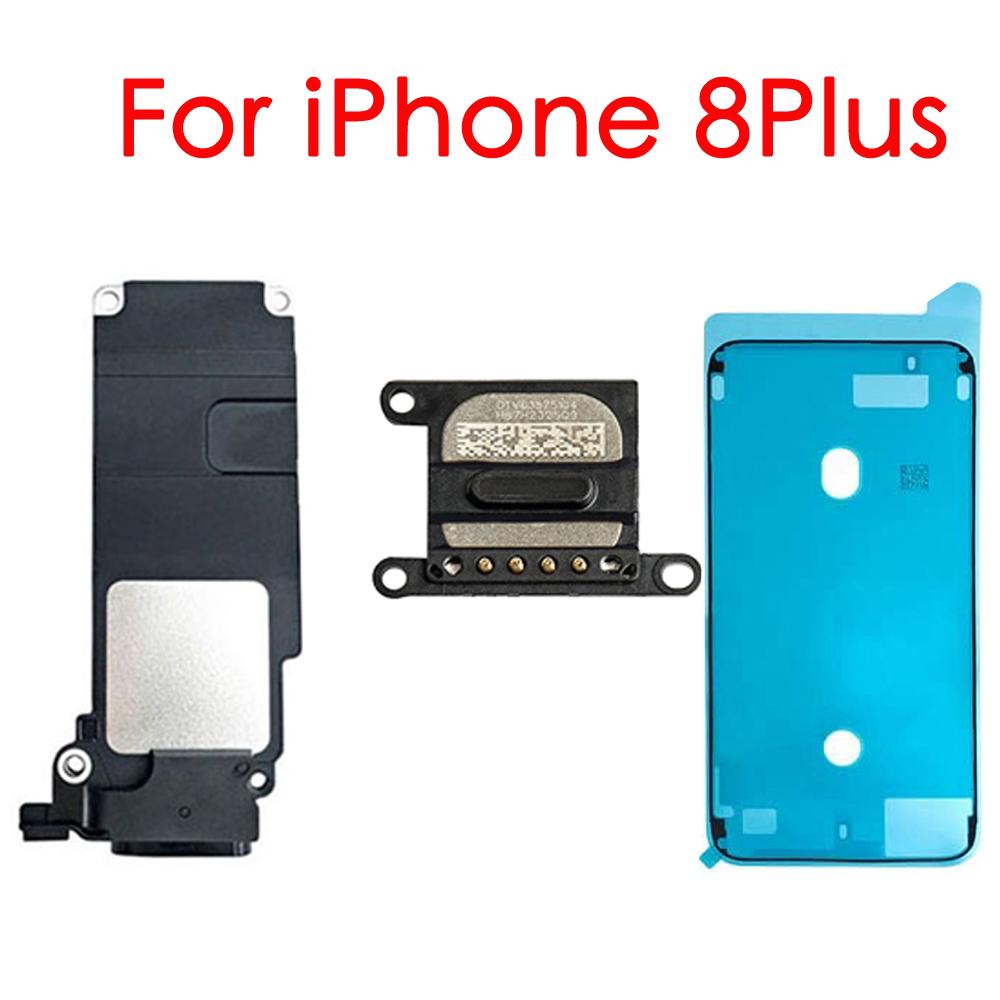 Loud Speaker And Ear Speaker Replacement For iPhone 7 7P 8 Plus With Waterproof Adhesive Tape