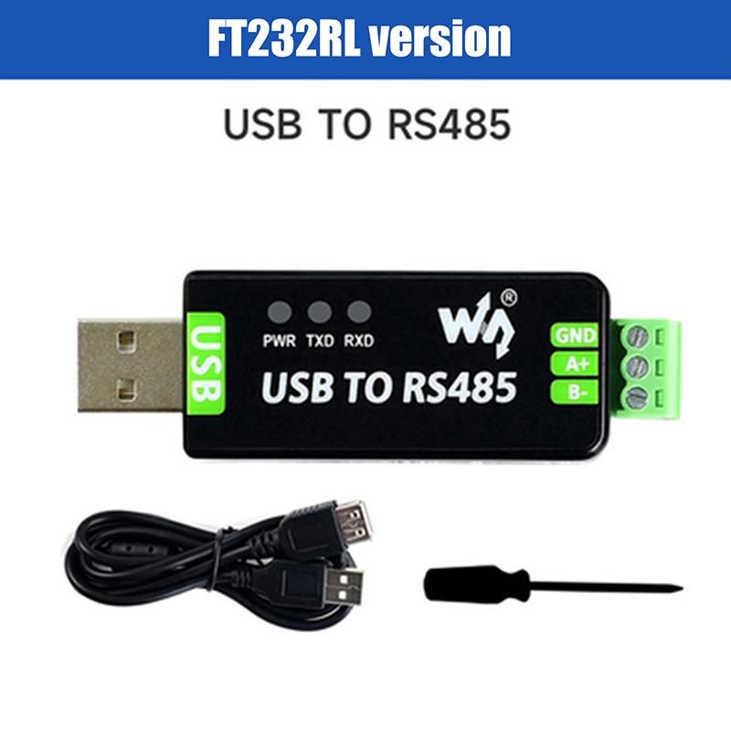 Conversor Serial USB para RS485 Industrial Original Módulo de Comunicação Half Duplex FT232RL