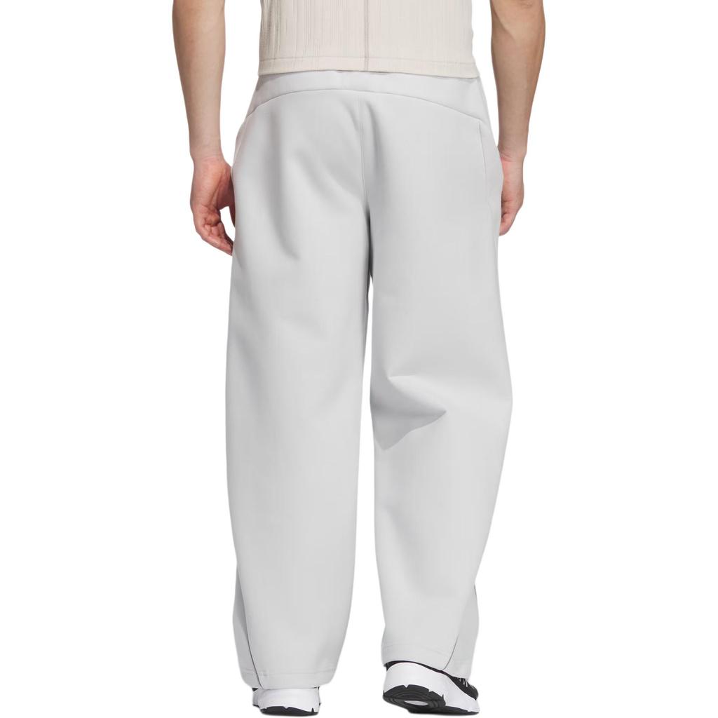 Adidas FW24 Fustl Knit Tracksuit Bottoms Series Solid Color Fashion Versatile Casual Pants Men Bottoms Gray JI8740