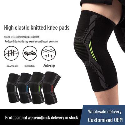 Vierfach dehnbares Strick-Nylon Kniepolster für Outdoor-Sportarten - Basketball & Laufen