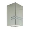Kinkiet Zewnętrzny Ogrodowy Matowy Chrom IP54 35W KELER GU10 INOX Ideus 03017