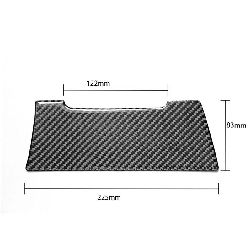 For Volkswagen Vw Golf 7 Gti Mk7 2013-2019 Carbon Fiber Interior Cigarette Light Storage Box Cover Trim Sticker Car Accessories
