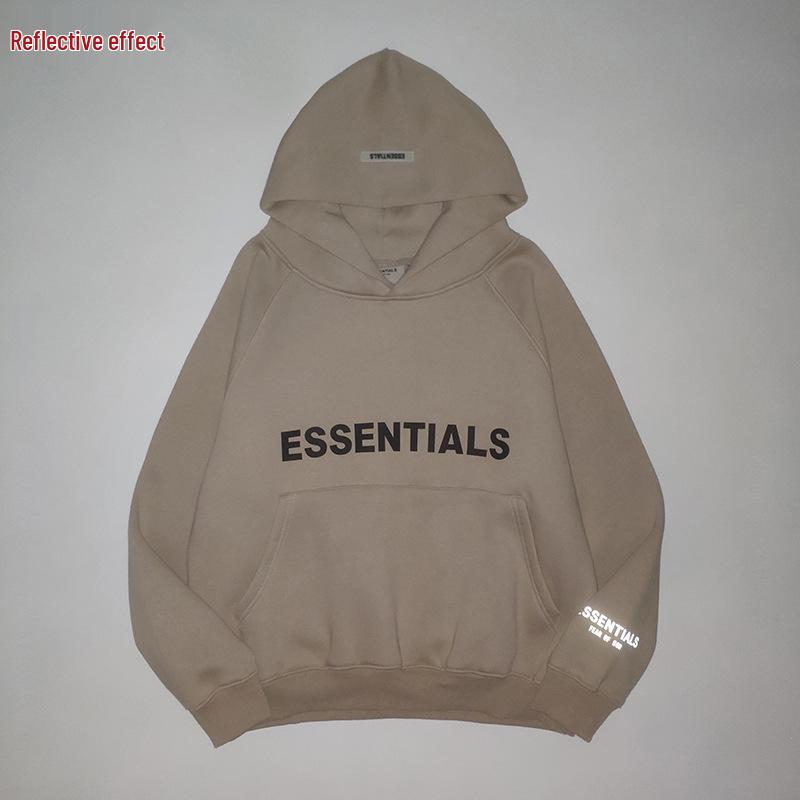 Essentials European & American Trendy Unisex Hoodie - Loose Fit Fleece Sweatshirt