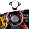 ABS Black Steering Wheel Button Cover Trim for Toyota Supra A90 MK5 19-24