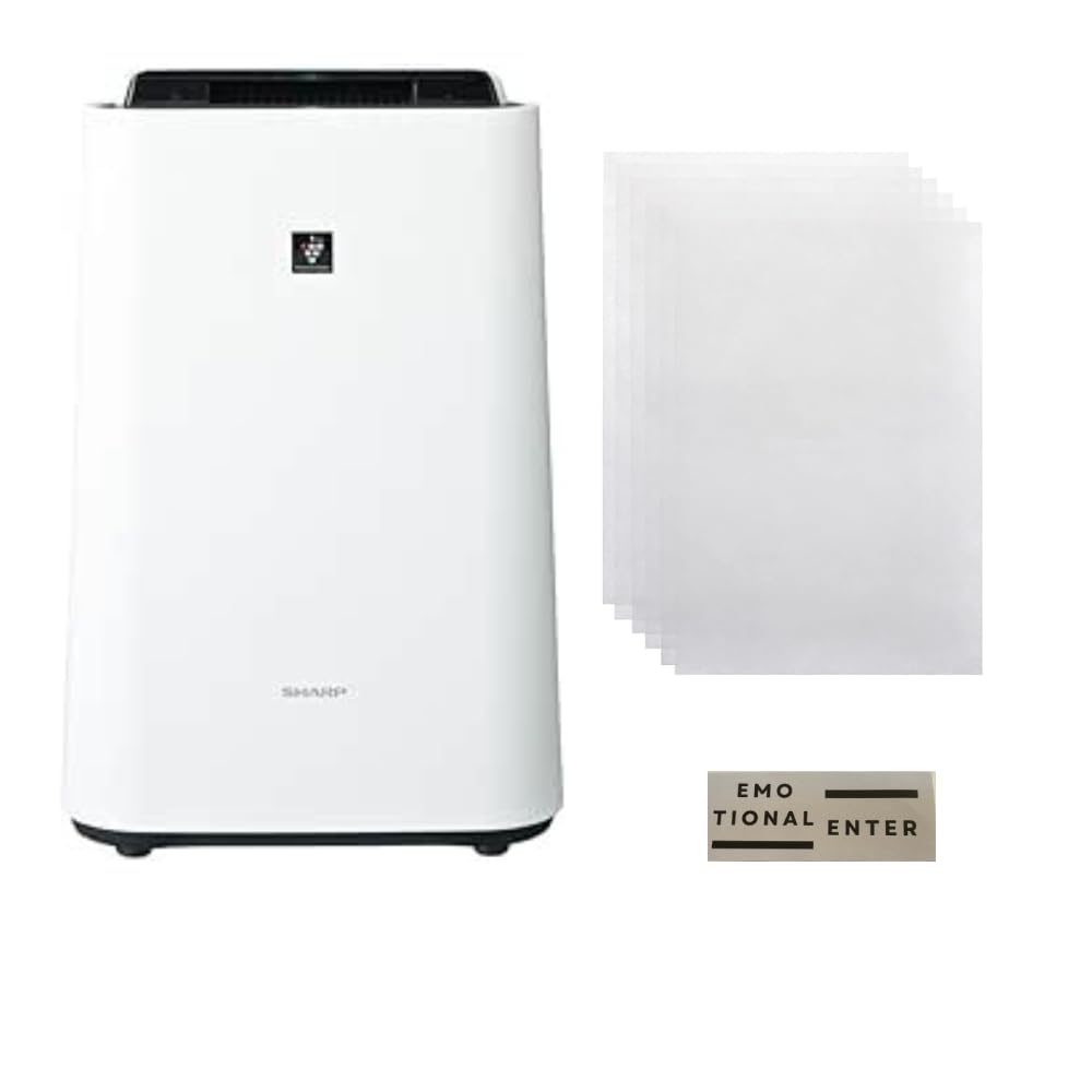 

Sharp humidifier air purifier topic on 7000 Speed circulation airflow Recommended tatami size 13 tatami Humidification amount Disposable [filter set] білий