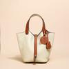 Leder-Togo-Tasche aus hochwertigem Rindsleder, neuwertiger Gemüsekorb, Damen-Beuteltasche, elegante Damen-Pendlertasche