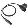 Cabo Adaptador PTT U94 35,4 pol. Cabo Conector para Fone de Ouvido Walkie Talkie Compatível com Baofeng UV9R UV 9R Plus UV XR BF A58