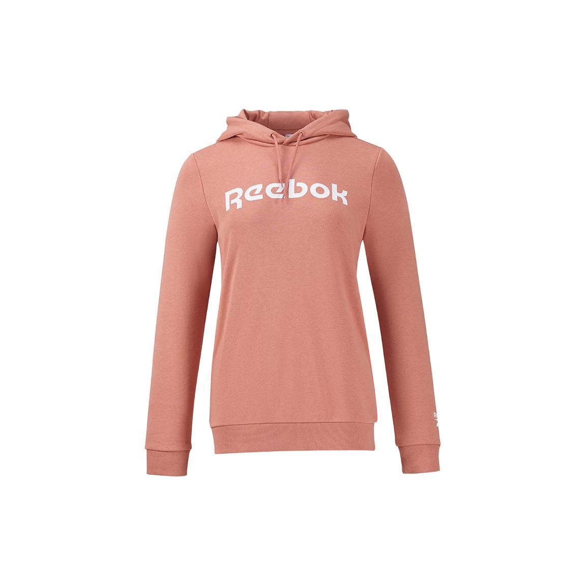 

Reebok Lettered Slim Fit Hoodie Women Hoodies Pink HI5040 XS