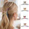 Pince à Cheveux Paillettes Forme Queue de Poisson Clip Cheveux Arrière Tête Dents Antidérapantes Forte Tenue Pince Cheveux Douche Utilisation Polyvalente Accessoire Cheveux