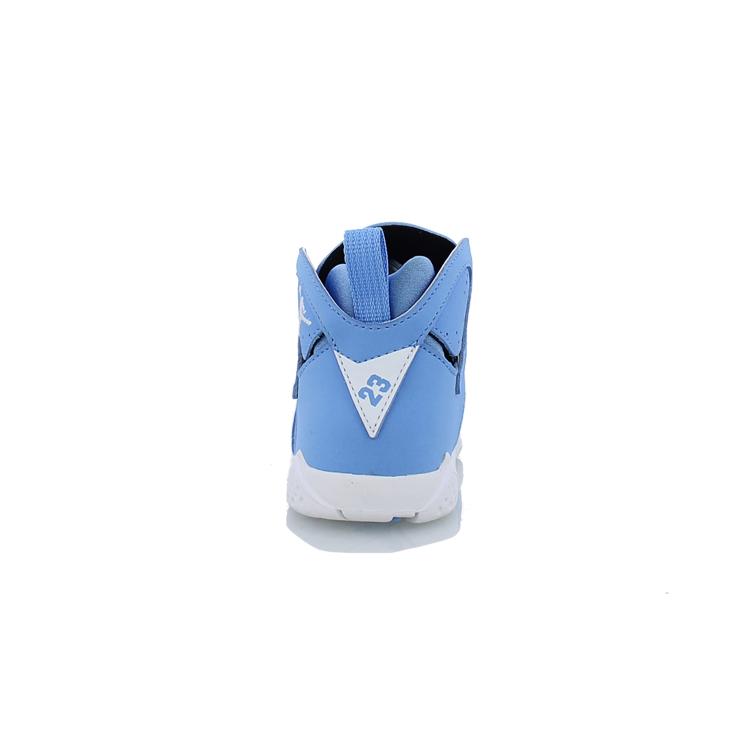 Jordan Air Jordan 7 Retro Comfortable Lightweight Abrasion Resistant High Top Toddler Shoes Blue Infant And Toddler 304772-400