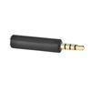 3.5mm OMTP to CTIA Conversion Earphone Adapter for Earphone Black (3PCS)