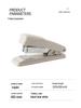 Brand Stapler Student Special High-Durability Effort-Saving 12# Thickened Stapler for Office Use