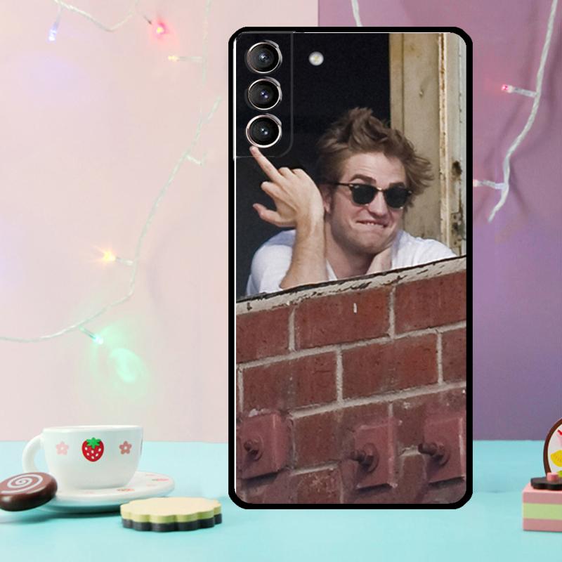 Robert Pattinson Ständer Handyhülle Für Samsung Galaxy S24 S25 Ultra S21 S22 S23 Ultra S9 S10 S20 Plus S25 FE Hülle