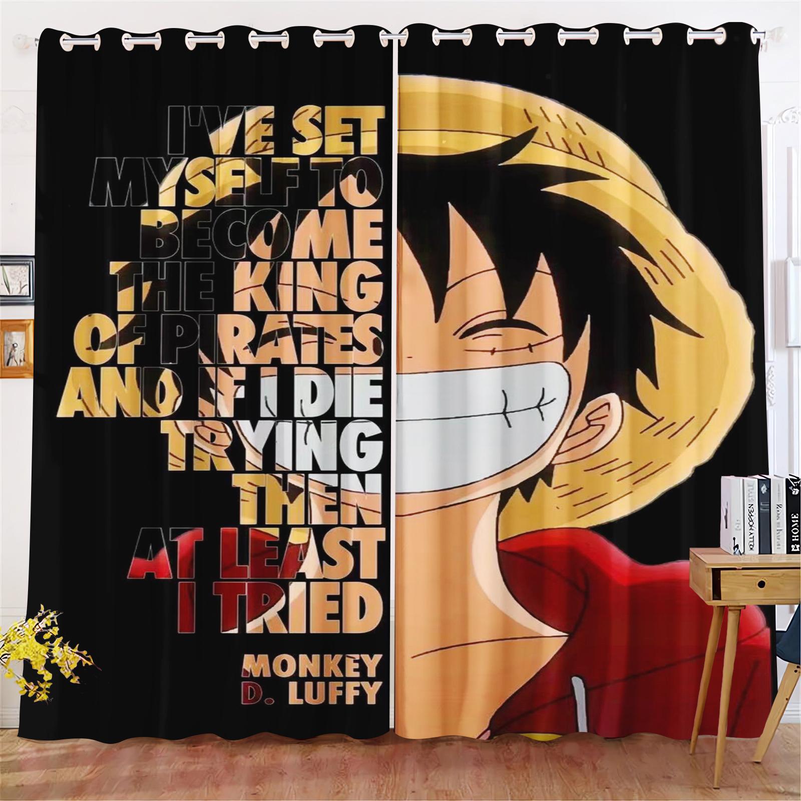 Karikatūras aizkars Luffy Gear 5 Zēnam