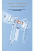 Portable Mini Rechargeable Fan with Transparent Ice Pack and Long Battery Life for Outdoor Cooling