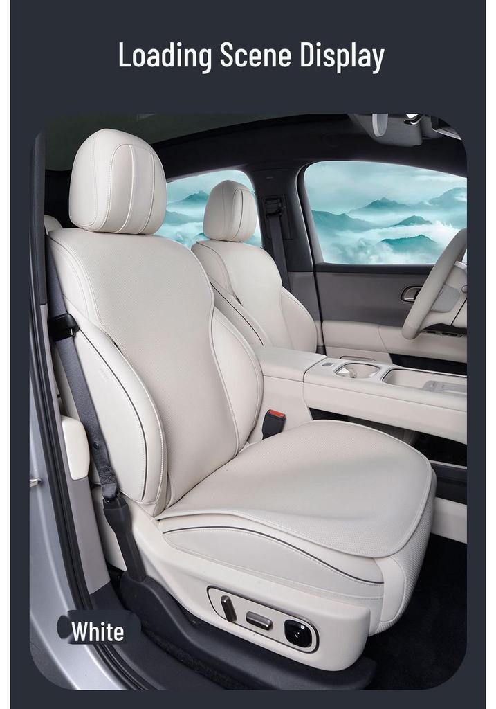 Breathable All-Season Silicone No-Tie Cushion for Ideal i6, L6, L7 Seats