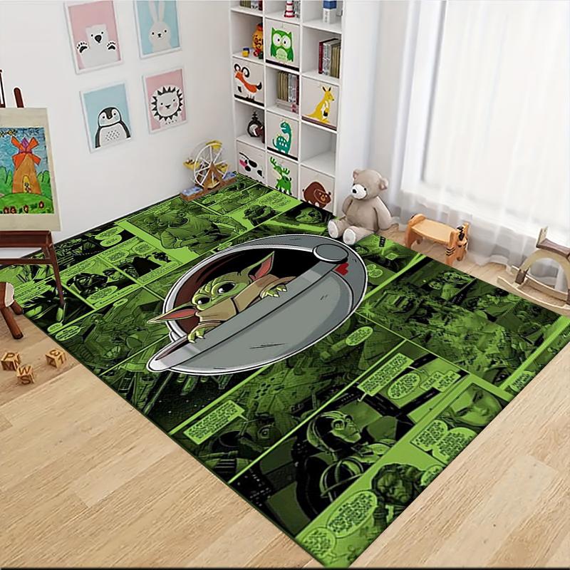 1Pc Darth Vader'S Shadow Carpet Rug Customizable Soft Washable Antislip Home Living Room Sofa Mats Personalized Rug 0917170