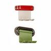 WallMounted Toothbrush Holder Container Bathroom Organizer Beige DblHook