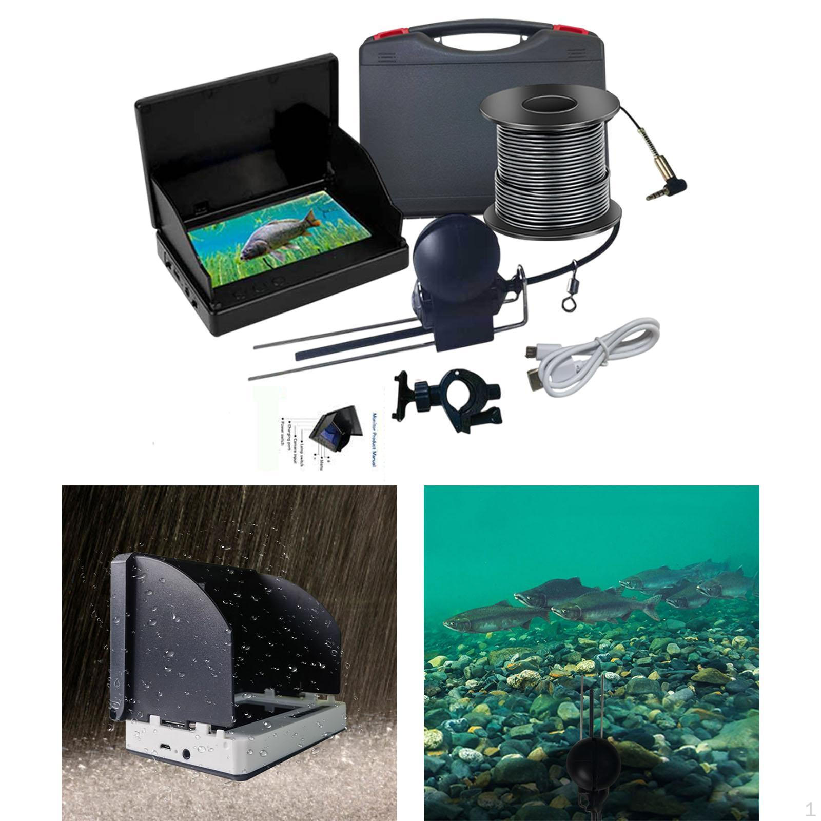 

Подводная камера для рыбалки Видео эхолот для лодок Водные виды спорта Открытый 4.3 inch