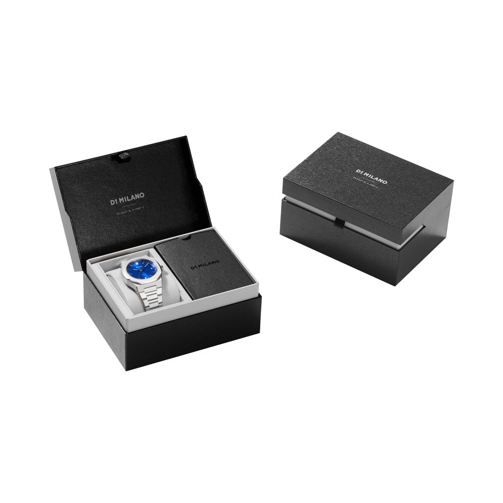 Authorized Distributor D1 Milano Unisex Automatic Navy Blue 36mm [D1 MILANO] Men's Watch, Cord, ATBU06,