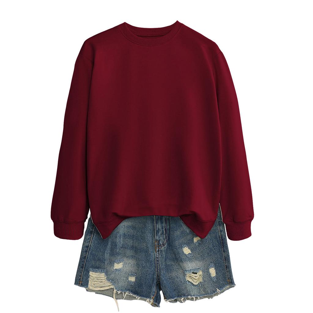 Crewneck Sweatshirt For Women Fall Graphic Sweatshirts Vacation Long Sleeve Drop Shoulder Pullover