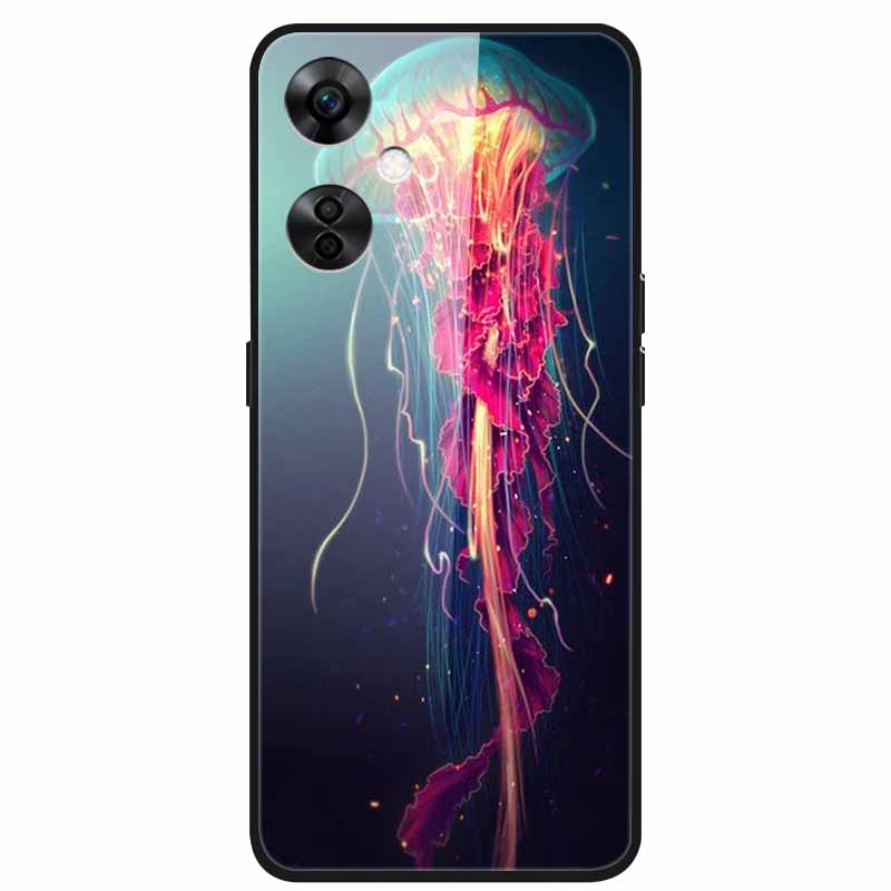 For One Plus Nord CE 3 Lite 5G Case N30 Tempered Glass Hard Back Cover for Oneplus Nord CE3 Lite N 30 Cases Bumper 3lite CE3Lite