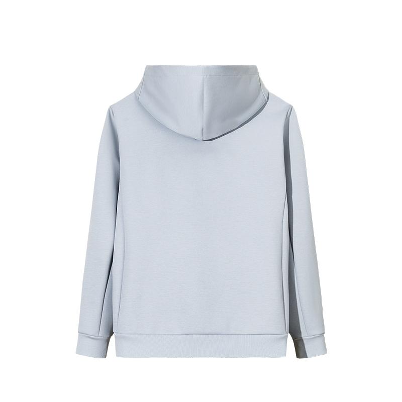 Anta Comfortable Hooded Casual Sports Cardigan Simple Sweatshirt Men Tops 152537704N-2