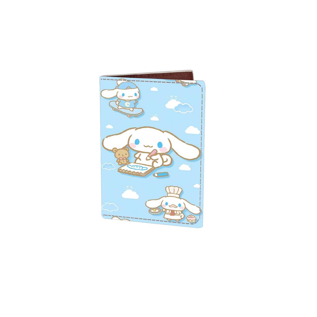 Yugui Dog Reise-Pass-Tasche Niedlicher Ausweishalter